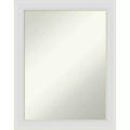 22" x 28" Flair Narrow Wall Mount Mirror, Modern Style - Amanti Art: Includes Mounting Hardware