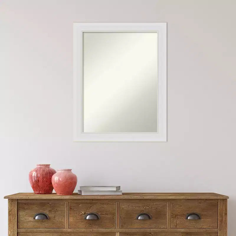 Specchio da parete stretto Flair da 22" x 28", stile moderno - Amanti Art: include l'hardware per il montaggio