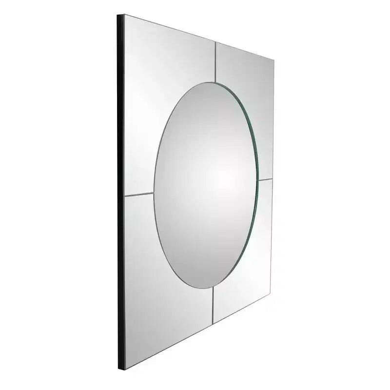 Howard Elliott 27,75"x27,75" Specchio Convesso Senza Cornice Marden: Arredo Moderno, Montaggio a Parete, Materiale Vetro