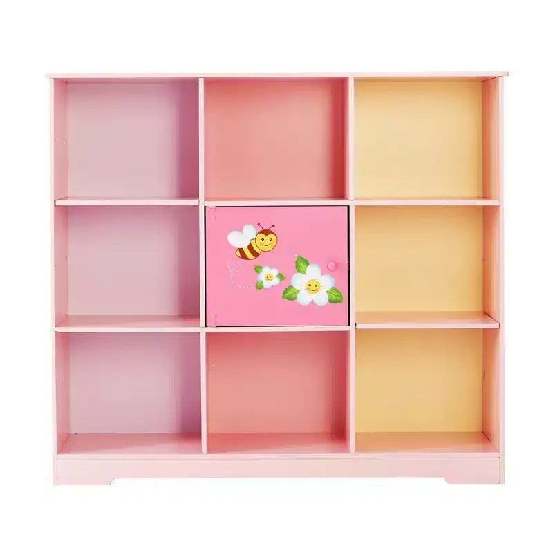 Magic Garden Scaffale per bambini a cubo regolabile rosa - Fantasy Fields by Teamson Kids