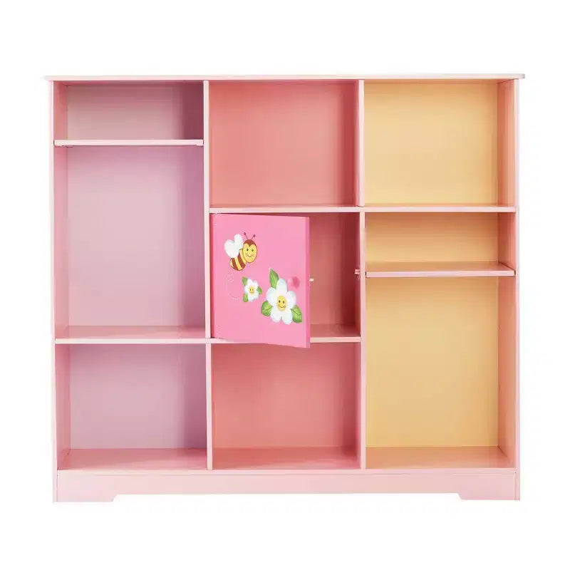 Magic Garden Scaffale per bambini a cubo regolabile rosa - Fantasy Fields by Teamson Kids