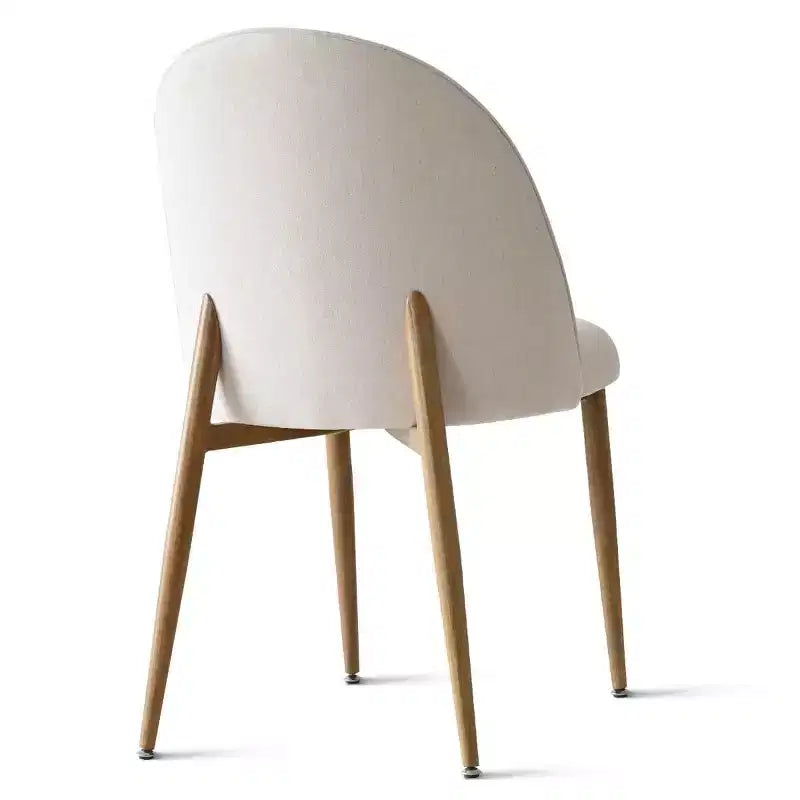 Set da tavolo da pranzo espandibile da 9 pezzi, tavolo allungabile effetto legno da 94,5" e 8 comode sedie con schienale curvo per cucina o sala da pranzo-Panipeachy