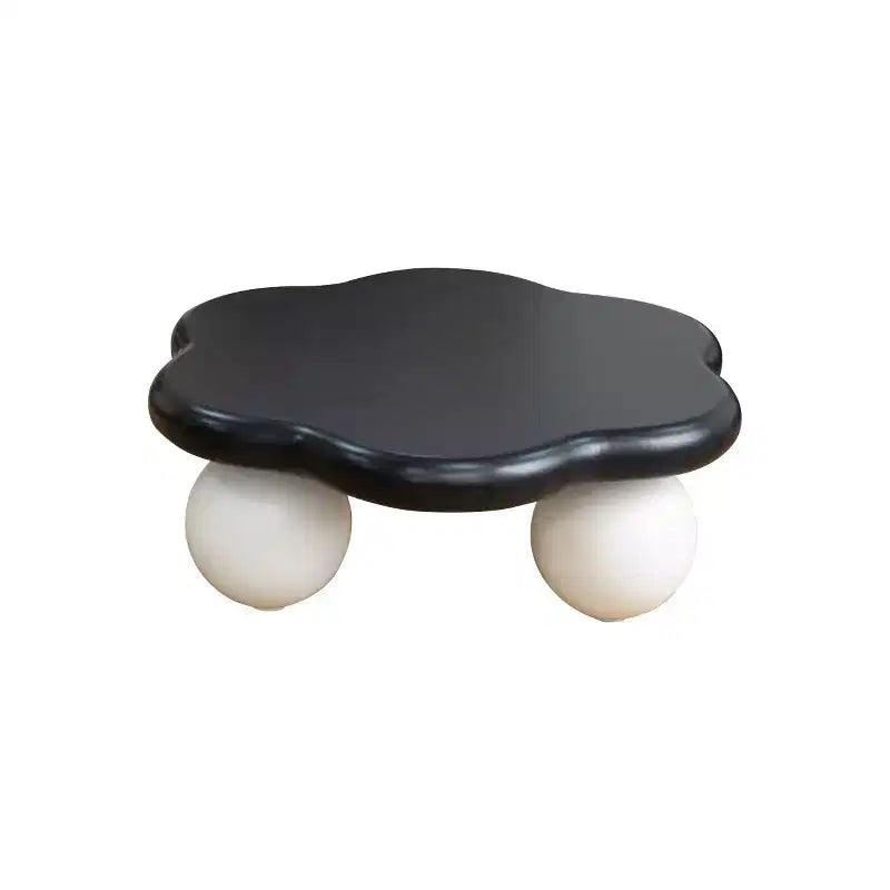 Tavolino da Caffè Moderno a Forma di Nuvola, Tavolino Minimalista con Gambe Sferiche, Tavolino Piccolo per Soggiorno o Appartamento-Panipeachy
