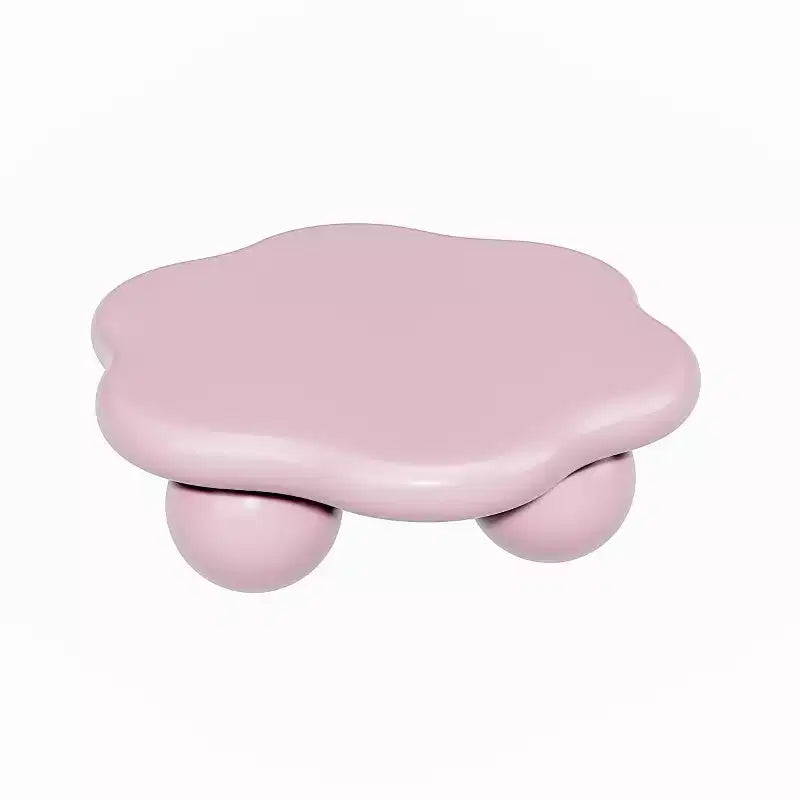 Tavolino da Caffè Moderno a Forma di Nuvola, Tavolino Minimalista con Gambe Sferiche, Tavolino Piccolo per Soggiorno o Appartamento-Panipeachy