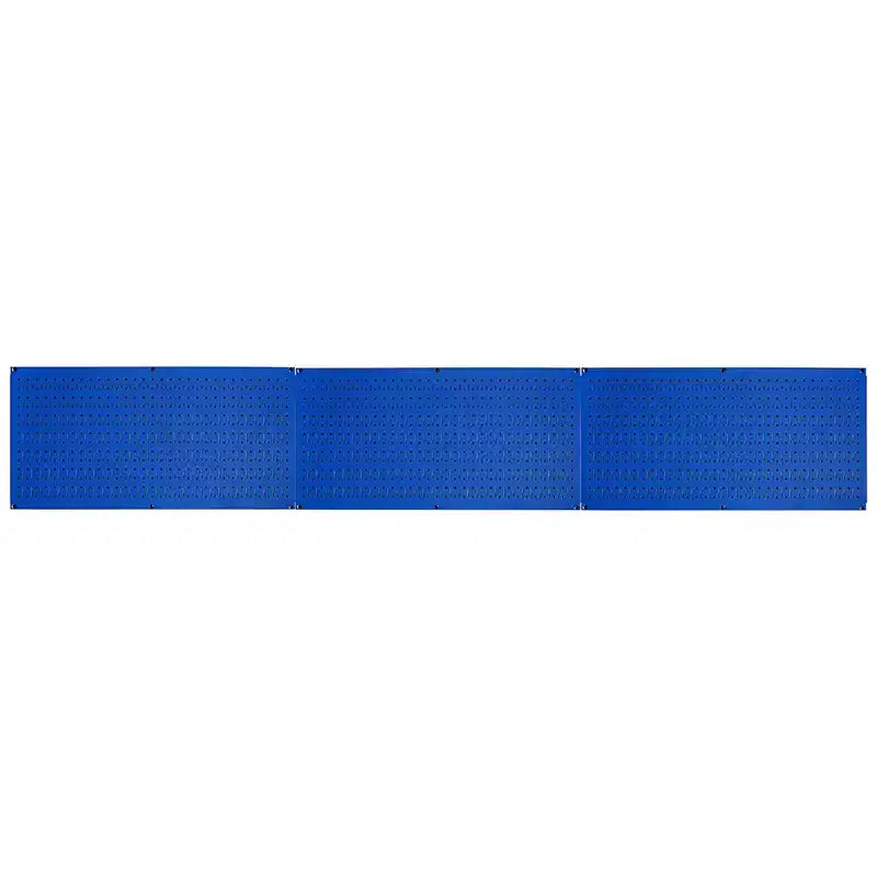 Wall Control 32 x 16 Bacheca portautensili modulare orizzontale in metallo standard per garage e tettoie con staffe di montaggio, viola (confezione da 3)