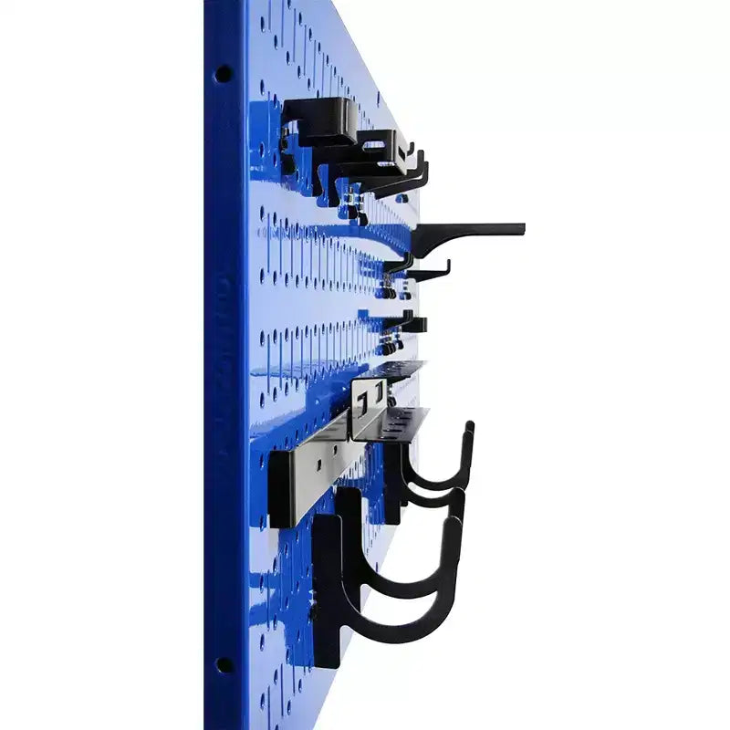 Wall Control 32 x 16 Bacheca portautensili modulare orizzontale in metallo standard per garage e tettoie con staffe di montaggio, viola (confezione da 3)