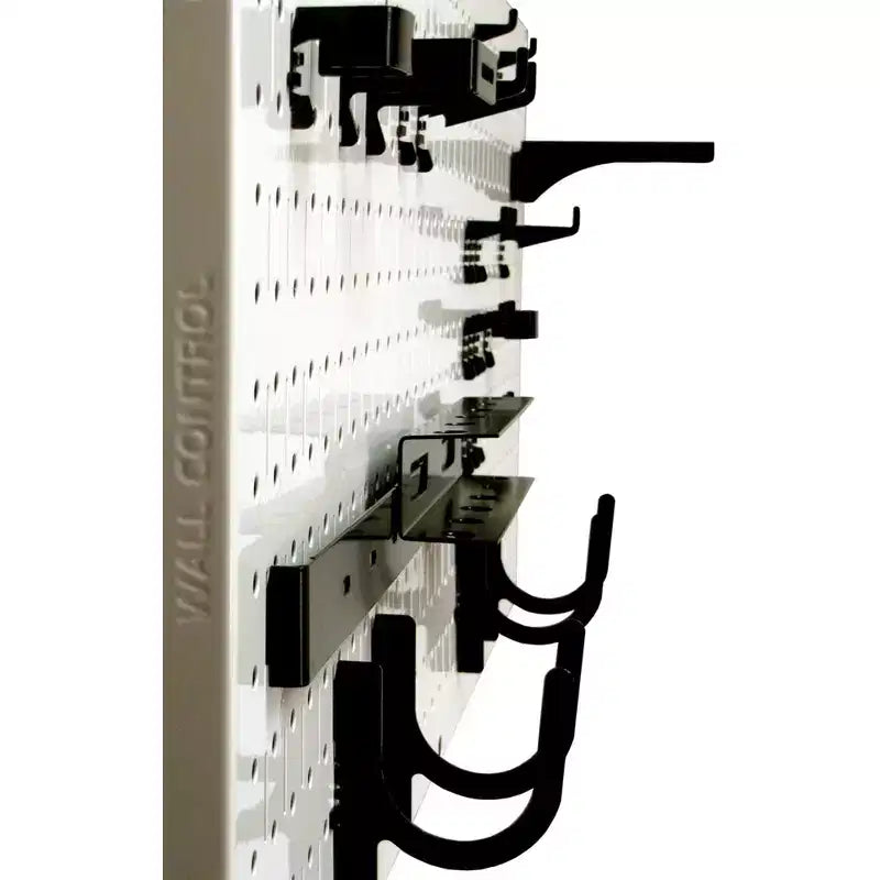 Wall Control 32 x 16 Bacheca portautensili modulare orizzontale in metallo standard per garage e tettoie con staffe di montaggio, viola (confezione da 3)