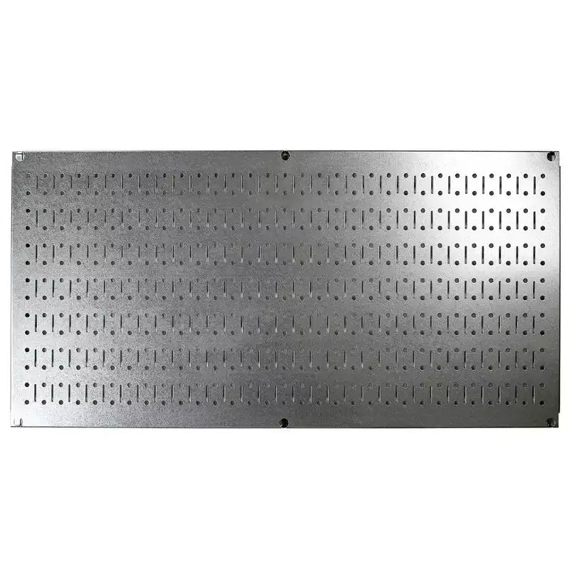 Wall Control 32 x 16 Bacheca portautensili modulare orizzontale in metallo standard per garage e tettoie con staffe di montaggio, viola (confezione da 3)