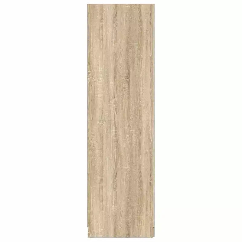 vidaXL Armadio rovere Sonoma Legno multistrato Armadio compatto