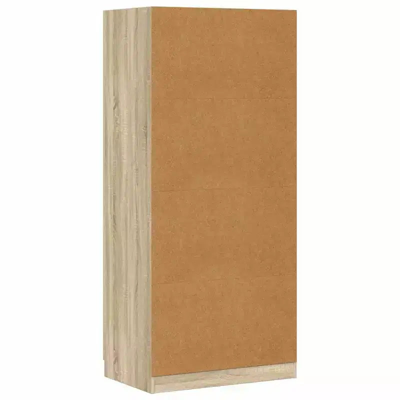 vidaXL Armadio rovere Sonoma Legno multistrato Armadio compatto