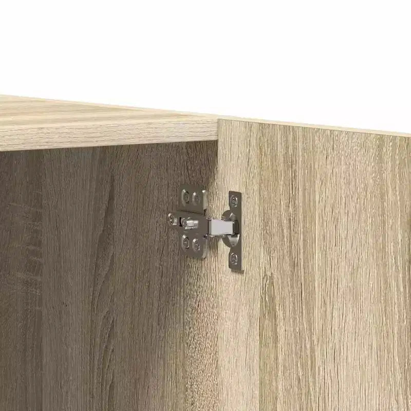 vidaXL Armadio rovere Sonoma Legno multistrato Armadio compatto