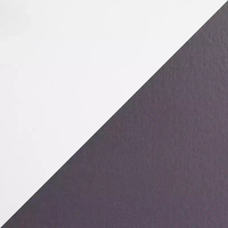 LumiSource Wishbone Scrivania Contemporanea in Legno Grigio/Bianco:: Postazione da Ufficio Moderno di Metà Secolo con Cassetto e Ripiano