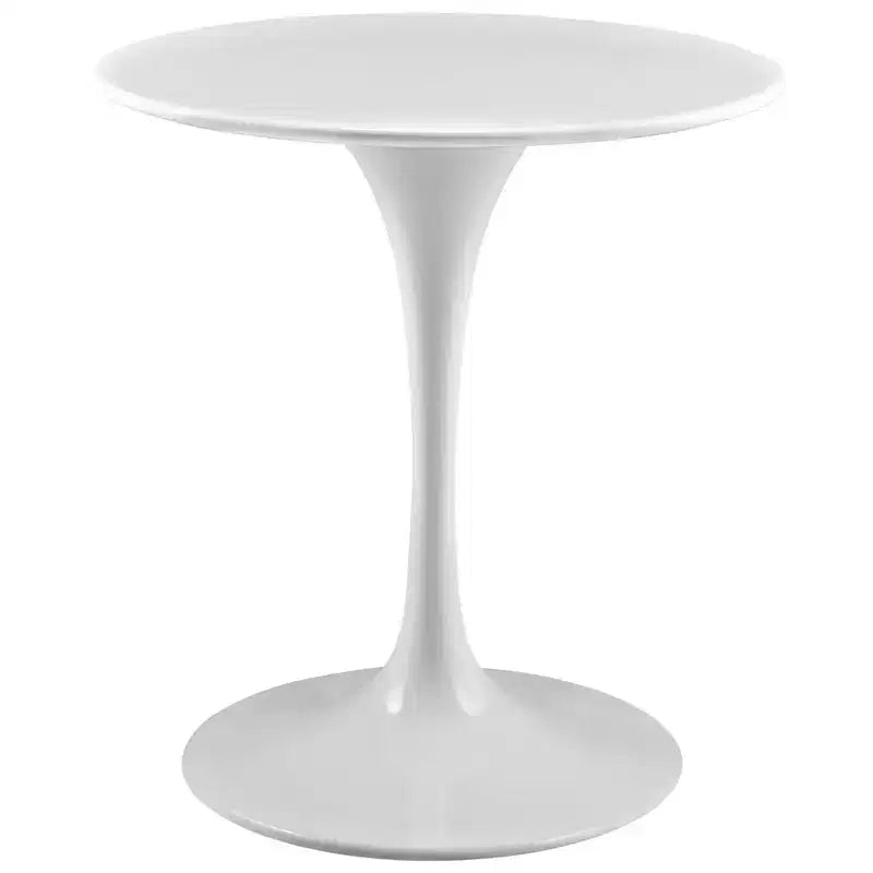 Tavolo da Pranzo Rotondo Lippa con Piano in Legno - Modway