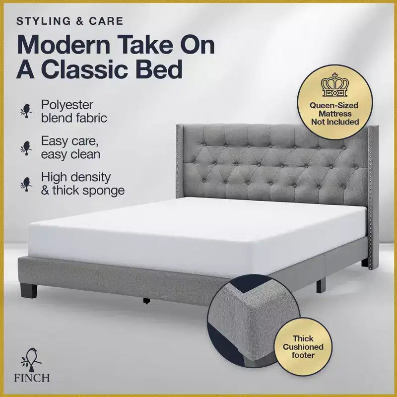 Letto Imbottito Adler - Finch
