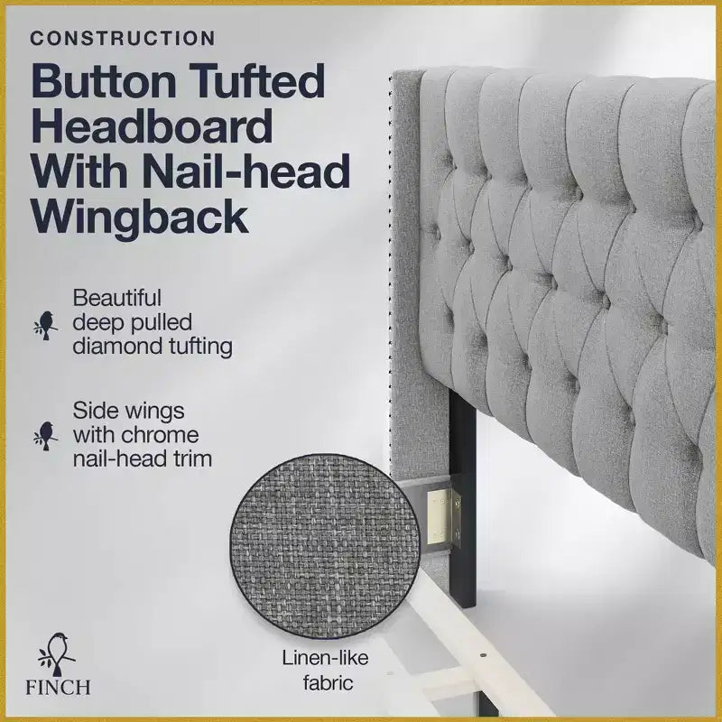 Letto Imbottito Adler - Finch