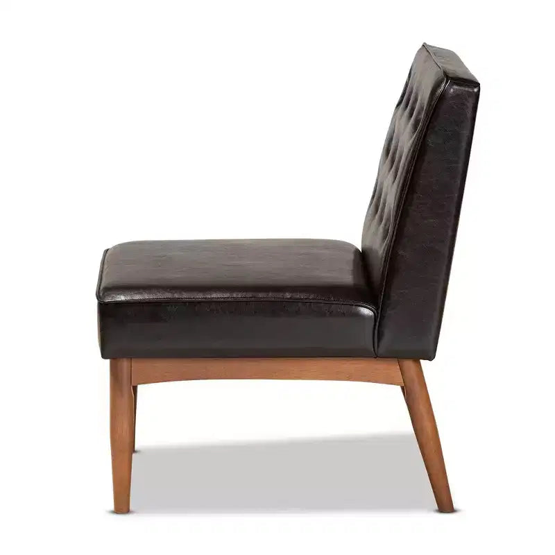 Sedia da pranzo Riordan Wood - Baxton Studio