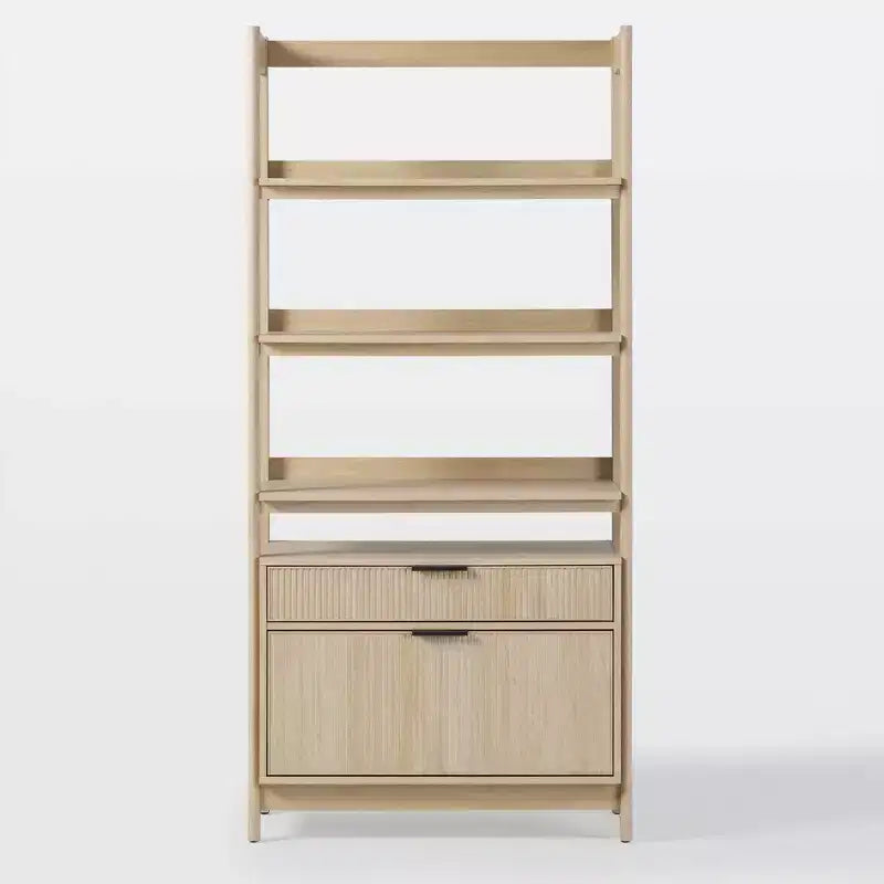 Libreria scanalata Saracina Home da 70"