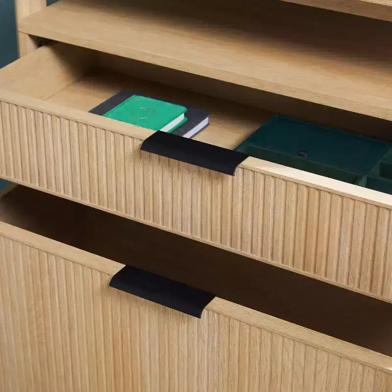 Libreria scanalata Saracina Home da 70"