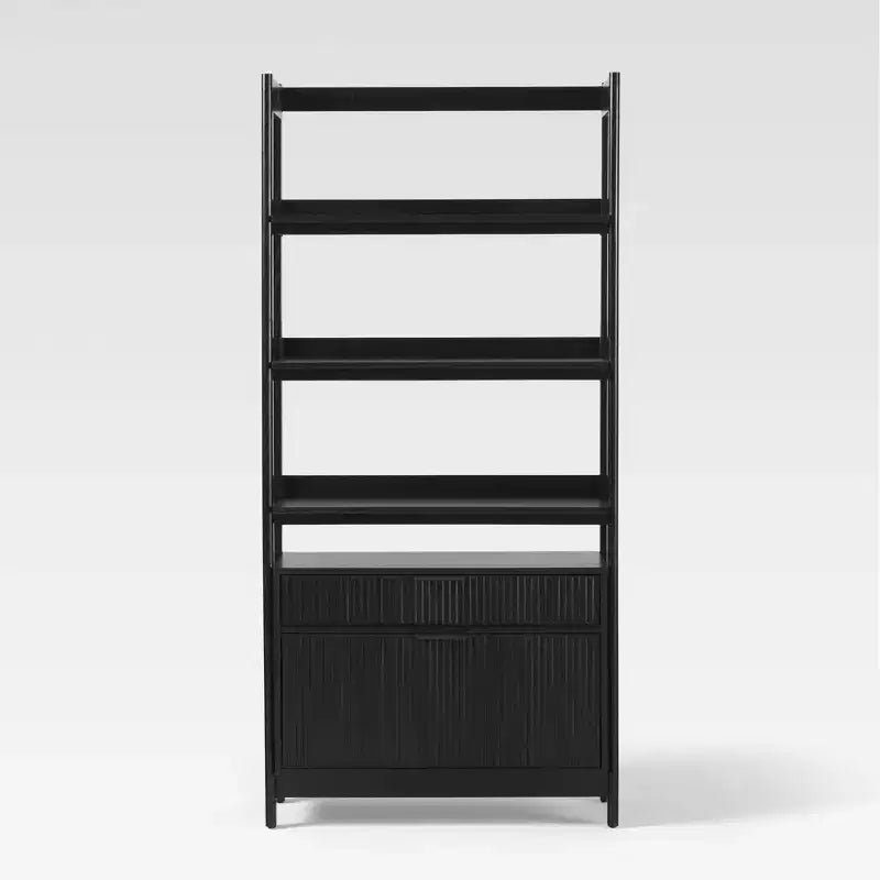 Libreria scanalata Saracina Home da 70"