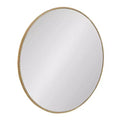 Gwendolyn Round Beaded Accent Wall Mirror Gold - Kate and Laurel