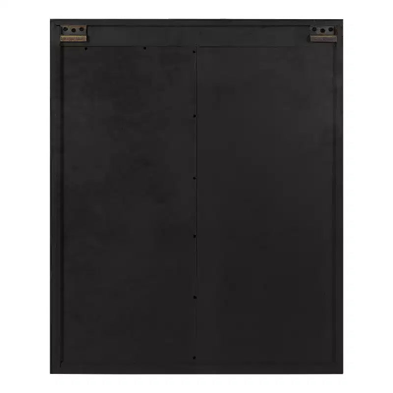 Mobiletto decorativo da parete in legno con specchio e anta scorrevole in stile rustico - Kate & Laurel All Things Decor